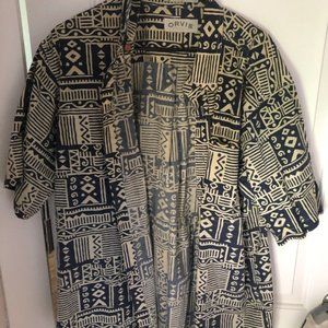 6 Vinatge ORVIS + POLO Hawaiian button down shirts